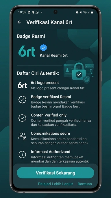 Kanal Resmi 6rt untuk Pengguna Android di Indonesia